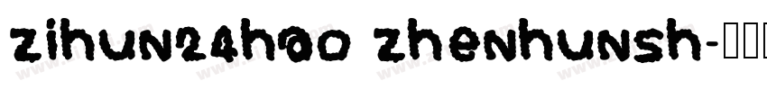 zihun24hao zhenhunsh字体转换